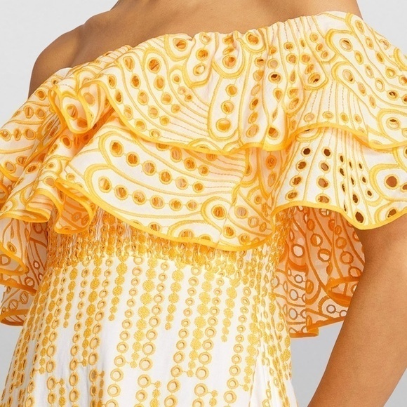 Charo Ruiz Isabella Maxi Dress Yellow - Picture 7 of 10